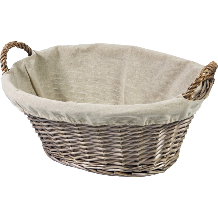 Brambly Cottage Oval Washing Willow Basket Wayfair.co.uk